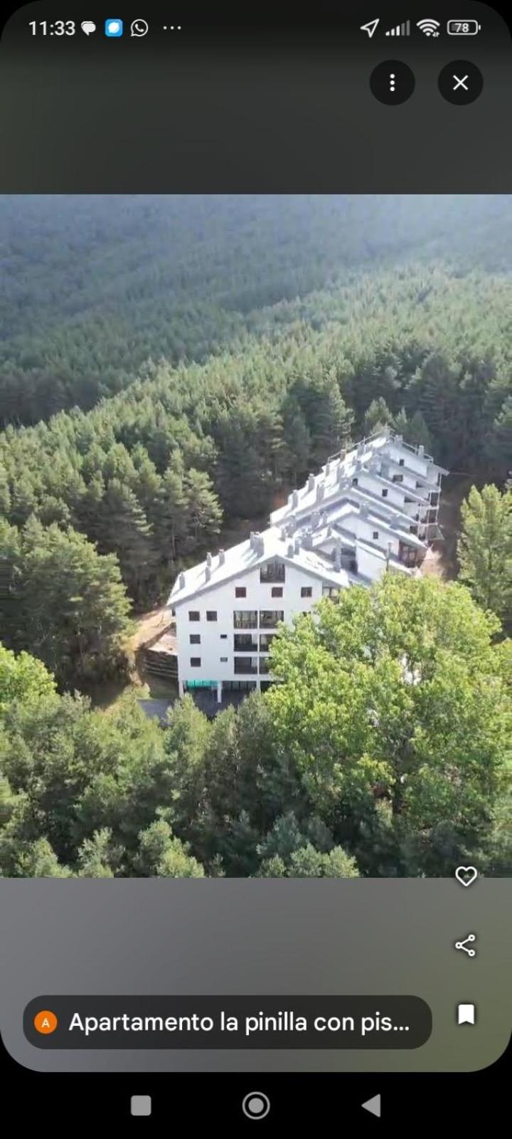 "Ecologico Con Piscina Climatizada" En La Pinilla Apartment Riaza Ngoại thất bức ảnh